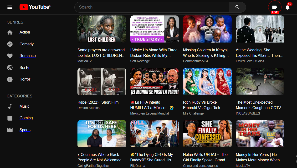 YouTube Gallery